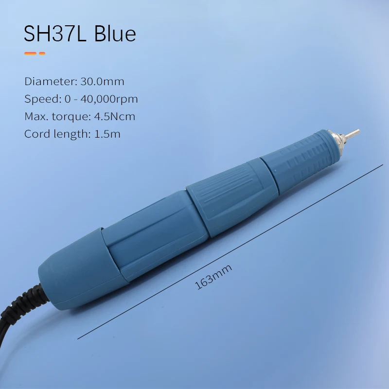 

Dental Lab 30mm 40000RPM Micromotor SH37L-M45 Nail Polishing Machine Hand Tool