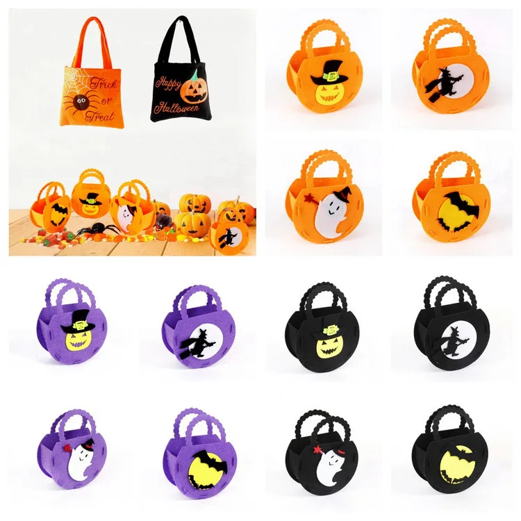

Halloween Tote Bags Ghost Festival Children's Gifts Candy Bags Halloween Props Party Decorations