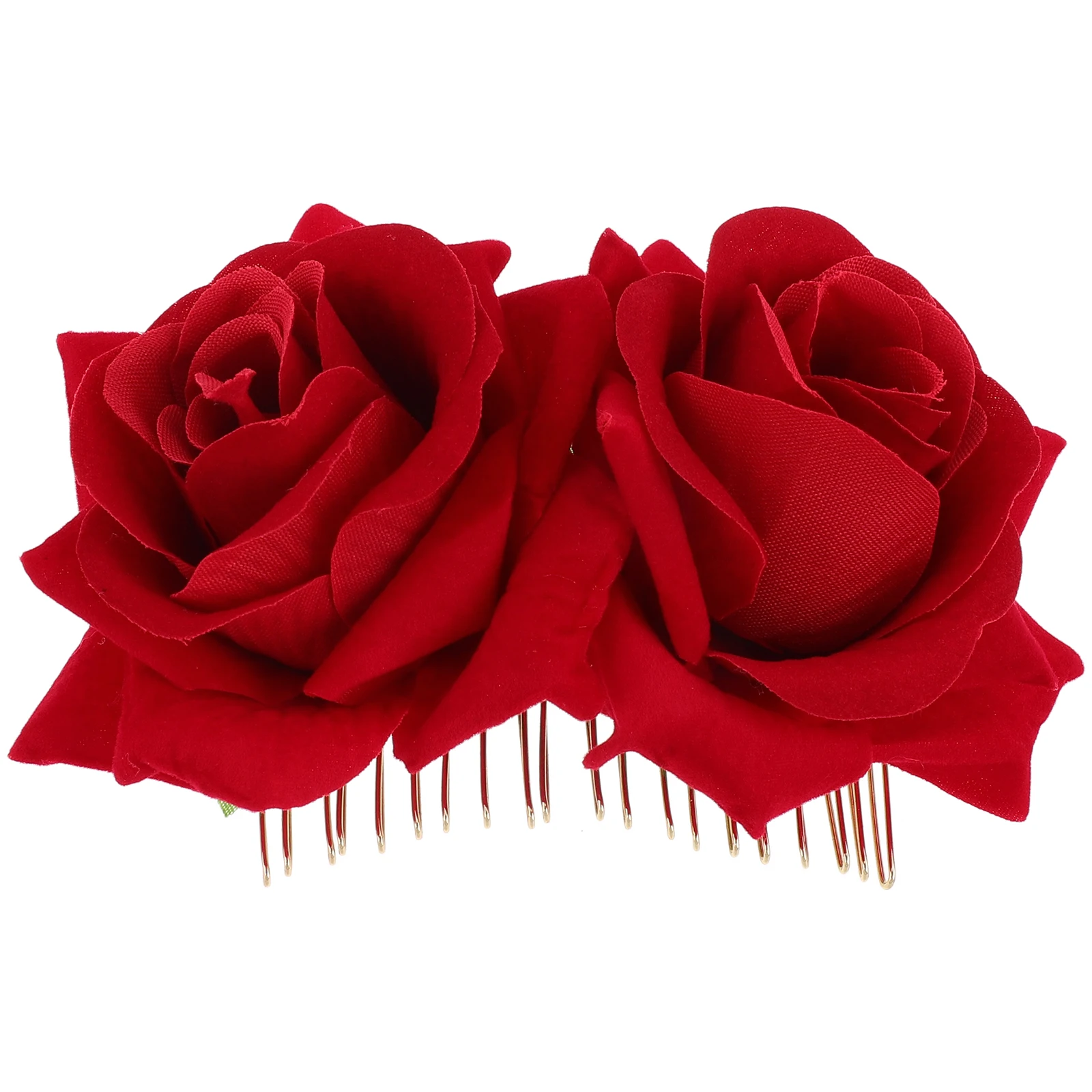 

Floral Bridal Styling Comb For Wedding Bride Hair Piece Flower Headpiece Women Hair Accessory Decorative Comb