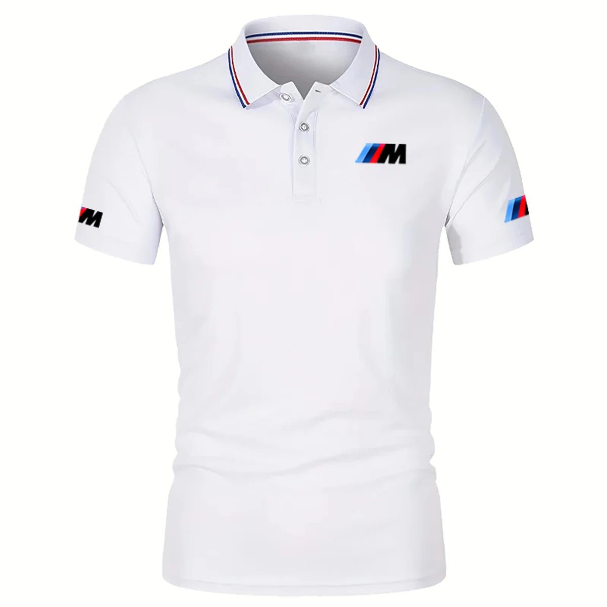 BMW Logo Motorcycle Racing Team Men's Golf Polo Shirt Summer Short Sleeve Men's Business Polo Shirt 2025 Fashion Outdoor Top