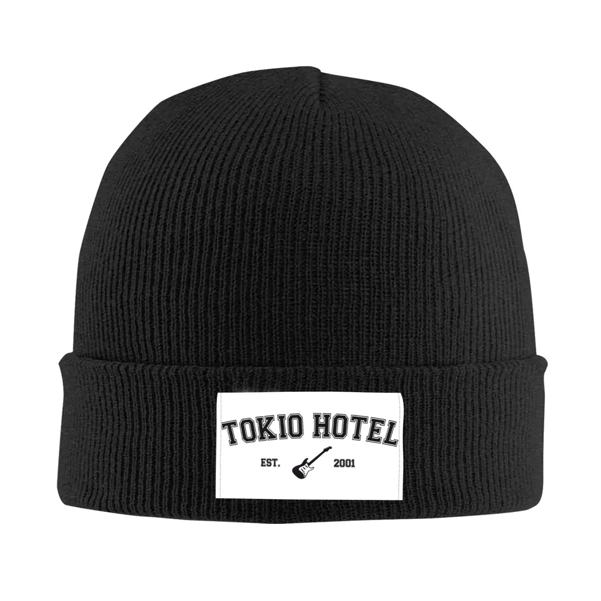 Tokio Hotel Rock Band Accessories Winter Knit Cuff Beanie For Unisex Skull Knitted Hat Cap Bonnet Hats