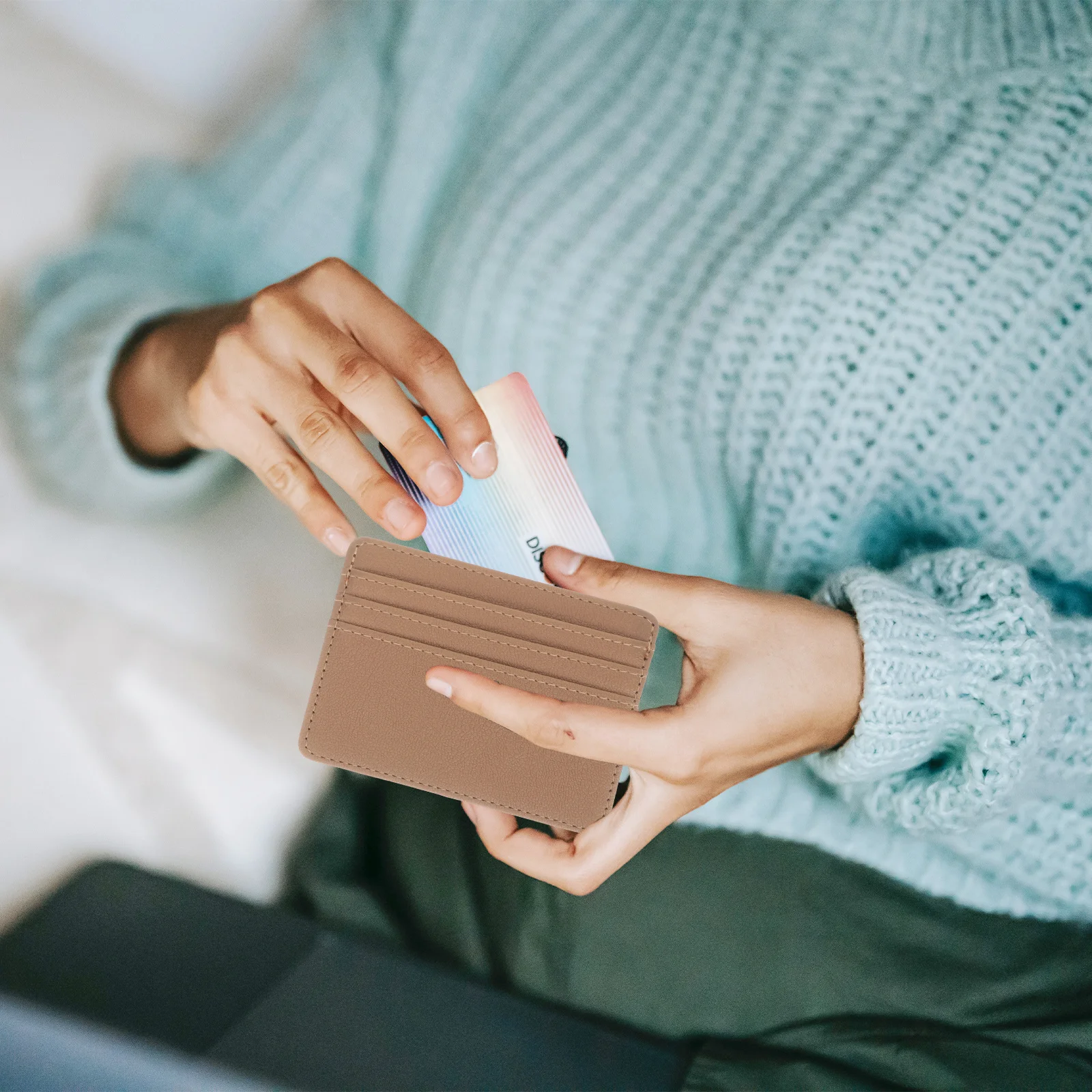 

2Pcs Demagnetization Protection Credit Card Sleeves PU Card Protector Cover Bank Id Cards Holder Slim Durable Reusable