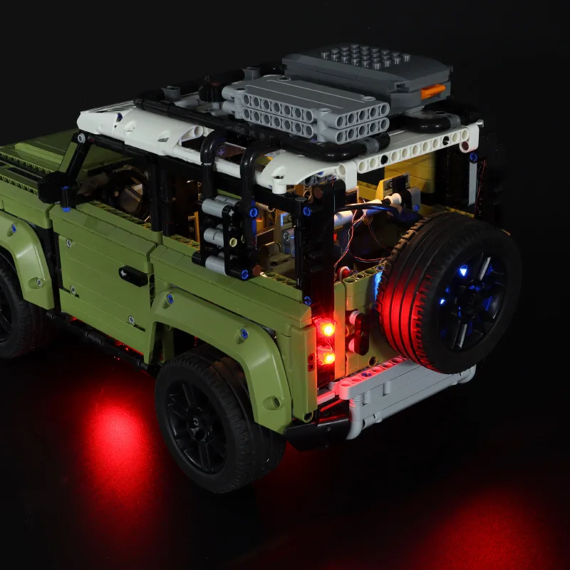 Led Light Kit for LEGO Defender Car 42110 Building Blocks