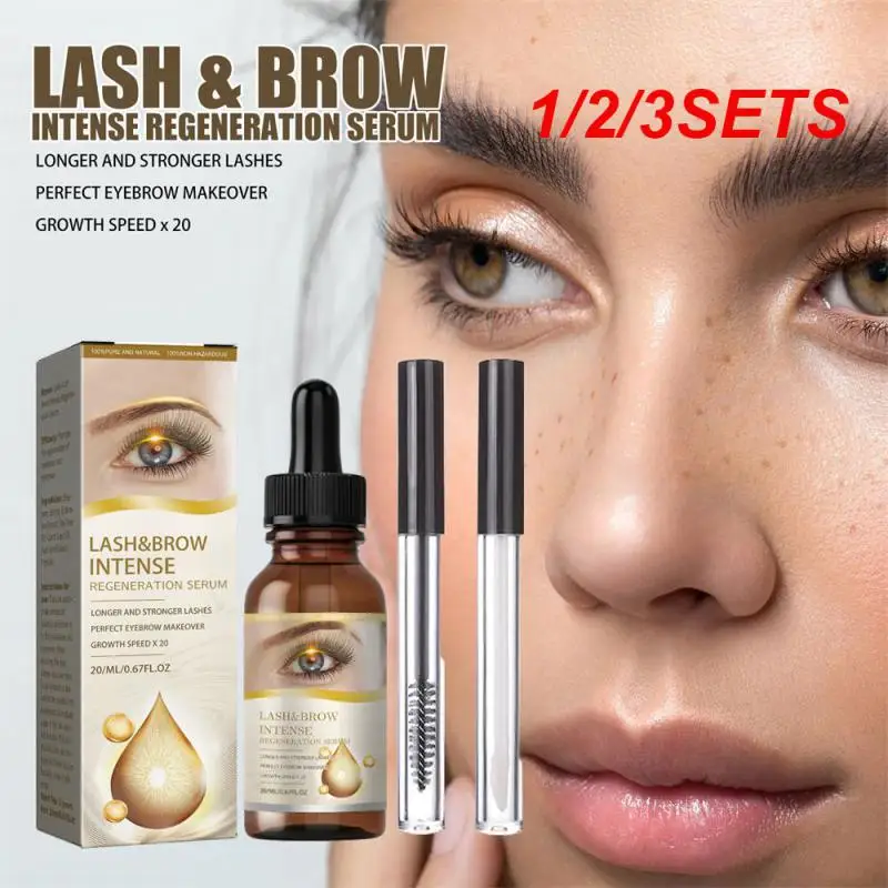 1/2/3Sets Wenkbrauwgroei Vloeibare Vloeistof Nieuwe Make-Up Huidverzorgingsproducten Wenkbrauw Styling Producten Wimper Haarverzorging Snel Dik