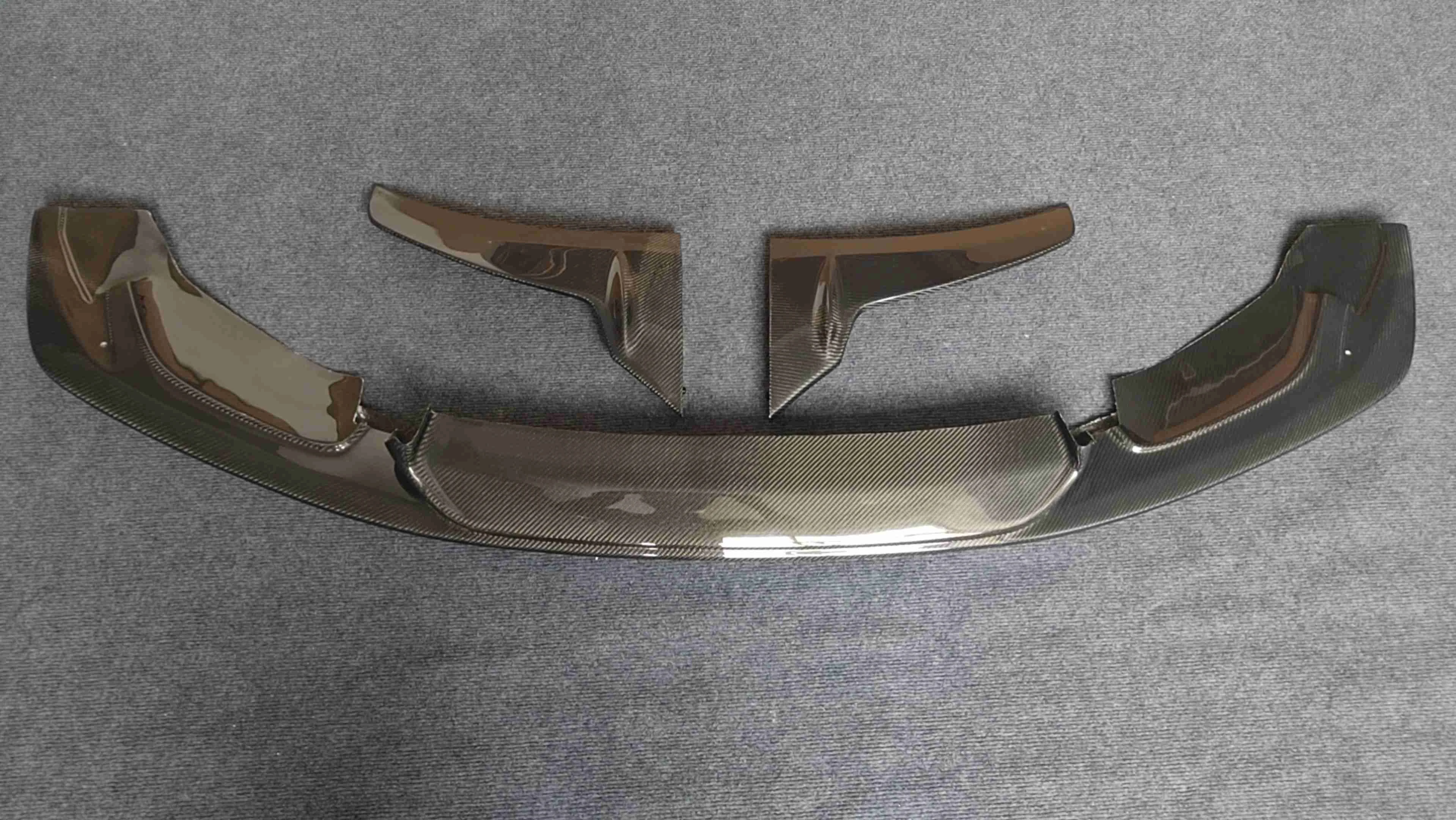 High Quality Laptor Style Carbon Fiber Front Lip Front Bumper Splitter Lip Spoiler for F80 F82 F83 M3 M4