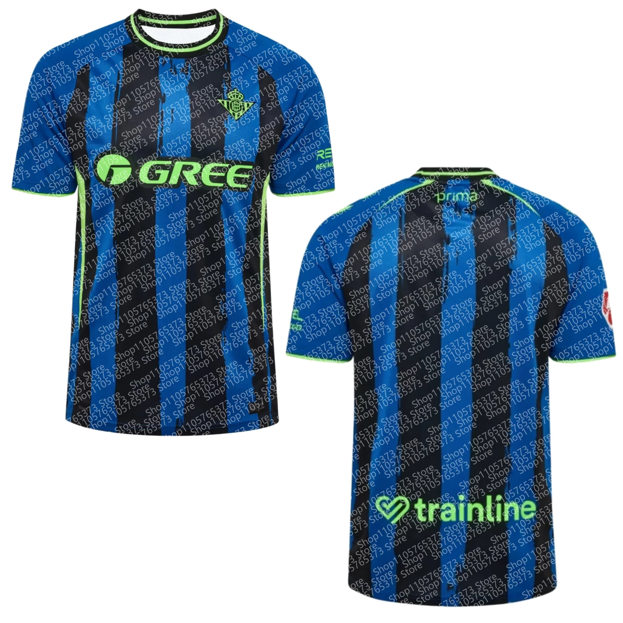 2026-27 Summer New Unisex Betis Home Football Jersey 3D Printed Short Sleeved Sports Comfortable T-shirt Casual Family Kids Tee view 2