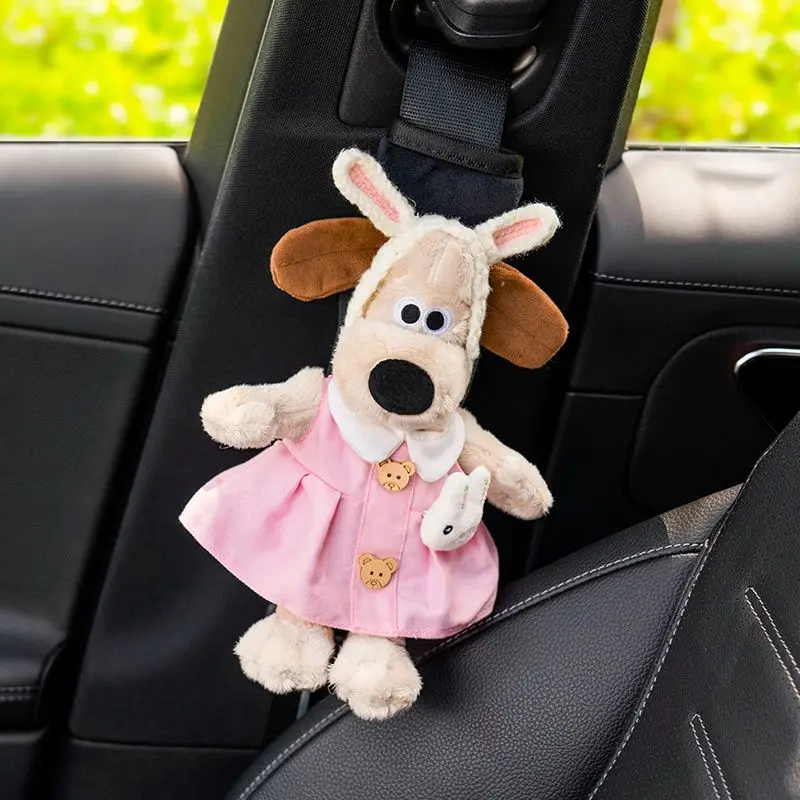 1pc New Car Seat Belt Shoulder Protector Cute Creative Cartoon Insurance Belt Cover Anti Strangulation Car Interior Decoration