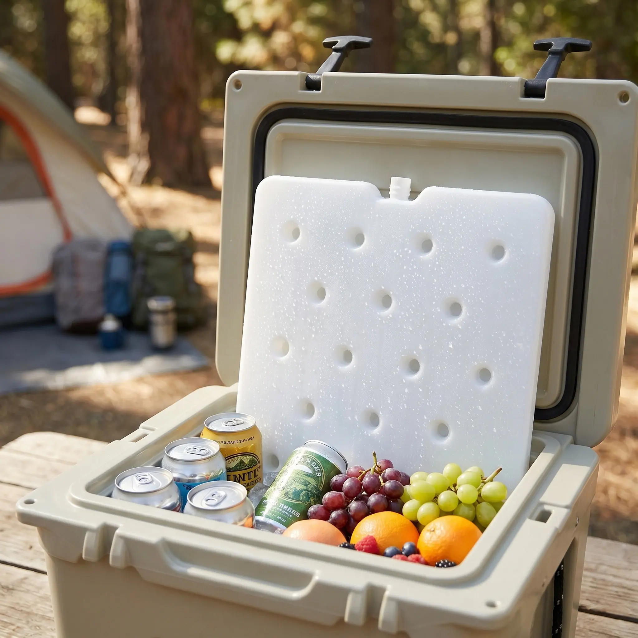 Large Capacity Reusable Ice Block Coolers Commercial Use Outdoor Activities Shipping Ice Pack Long-Lasting Cooling