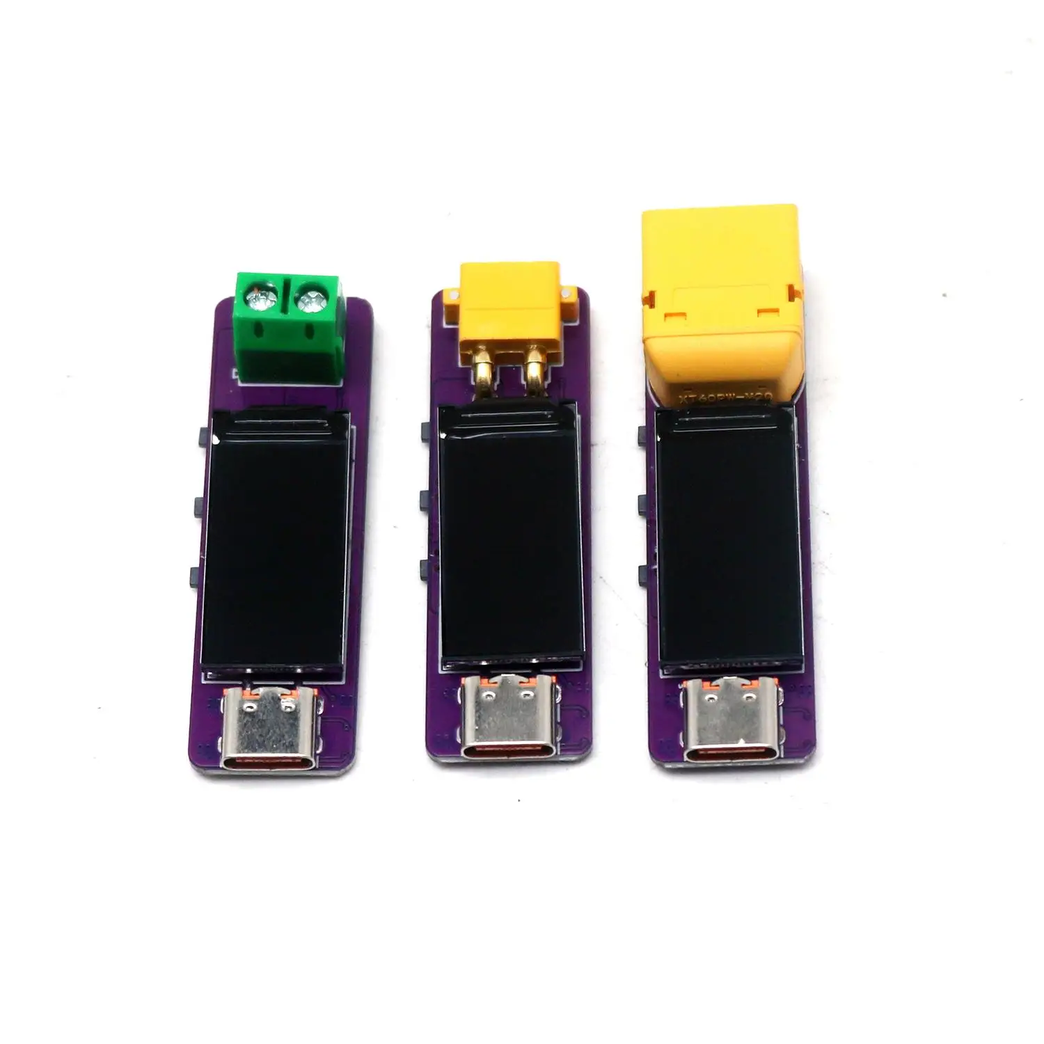 2in1 PD3.1 Decoy DC Voltmeter Ammeter Power Meter PD Voltage Trigger 5V 9V 12V 15V 20V 28V XT30/XT60 FOR RC Battery Fast Charger