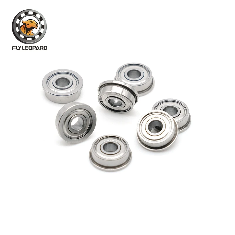 

F694ZZ Flange Bearing 4*11*4 mm ABEC-7 10Pcs Flanged F694 Z ZZ Ball Bearings F619/4ZZ