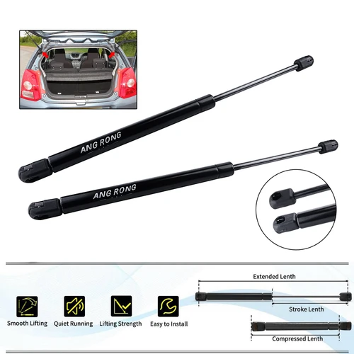 Puntales elevadores de soporte de Gas para maletero trasero para Suzuki Alto VII GF 2009-2014