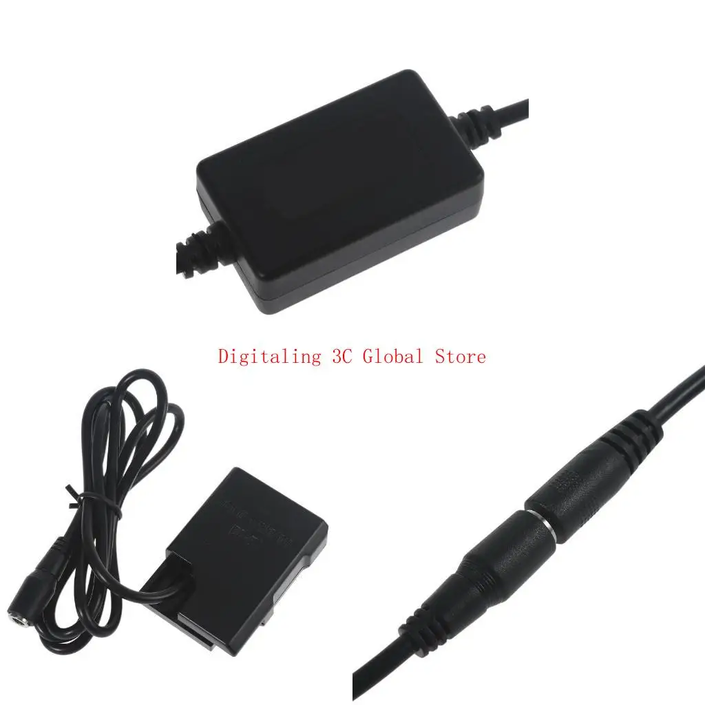 

Wearproof Camera Power Cable Type-C to EN EL14 Dummy Battery for D3100 D3200 D3300 D3400 D3500 D5100 D5200