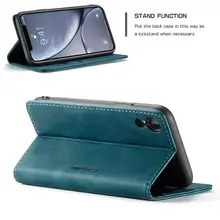 Magnetic Leather Wallet Phone Case for iPhone #5