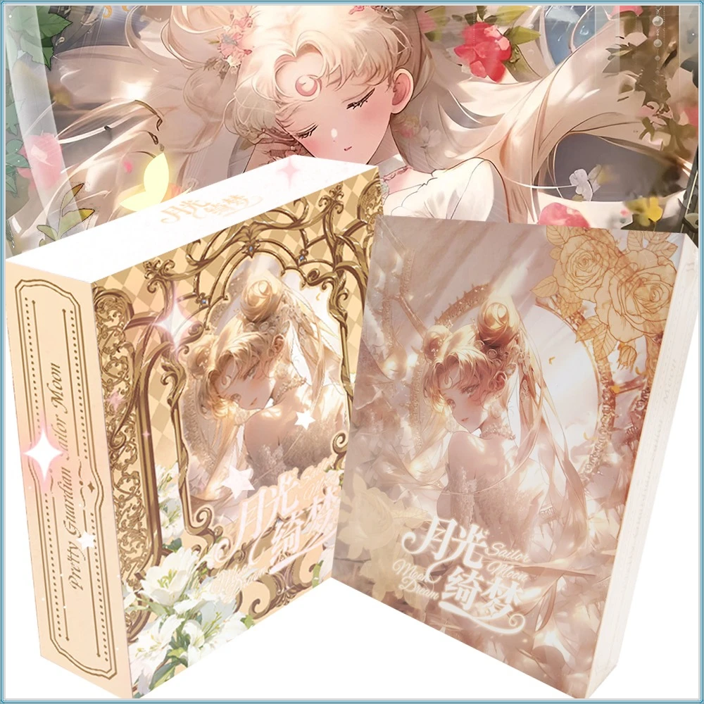 

Wholesale Sailor Moon Collection Cards for Children Beautiful and Charming Magical Girl Warm Healing Anime Character Cards Gifts