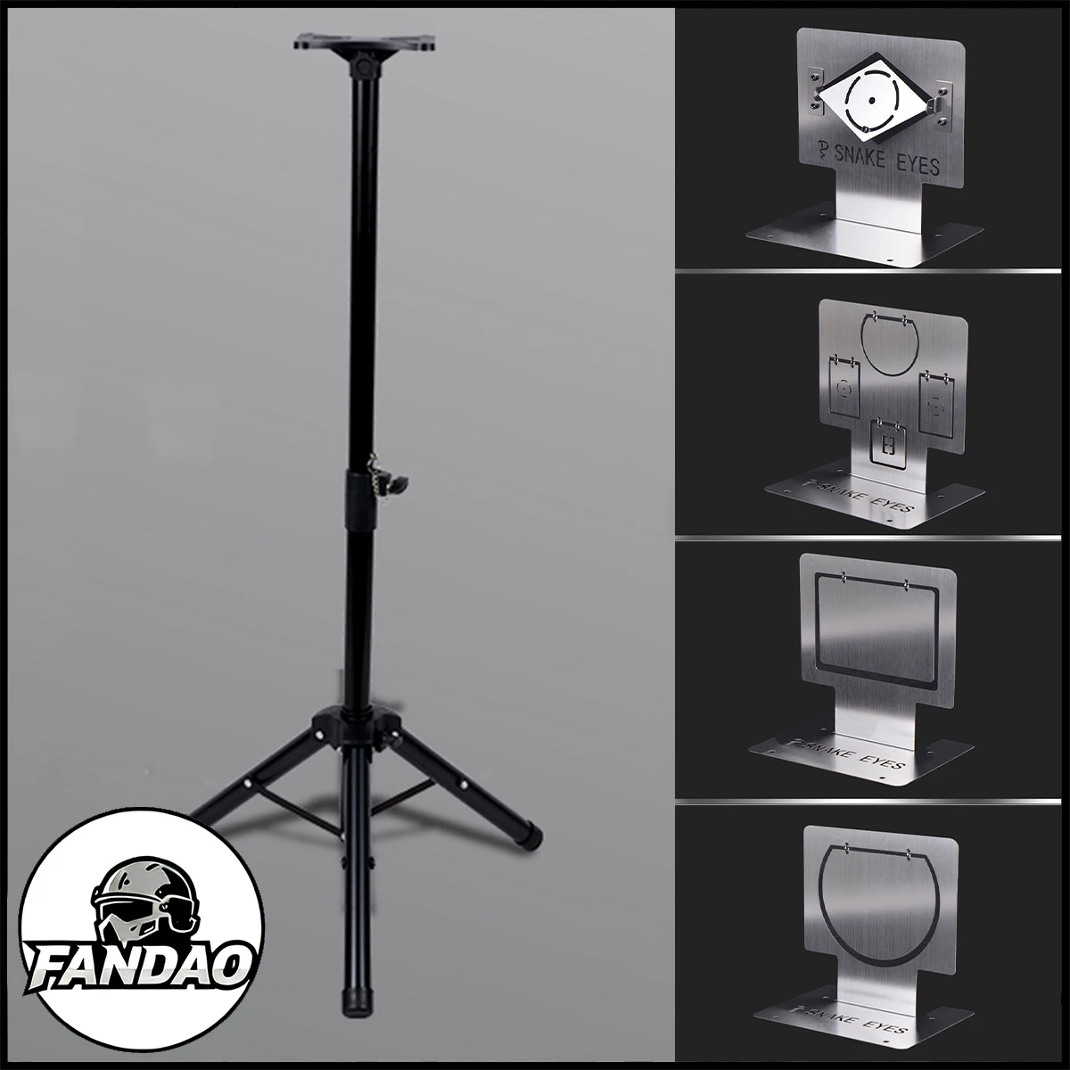 

Stainless Shooting Targets with Stands Improve Shooting Accuracy Water Bullets Plastic Pellets Automatic Reset Training Target