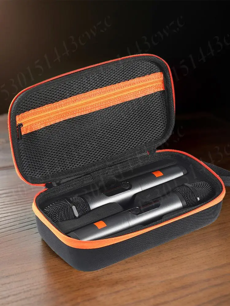 

Портативная сумка для хранения микрофона, водонепроницаемая дорожная сумка для микрофона, противоударный жесткий дорожный чехол для JBL Wireless 2, микрофонная система, батарейки AA