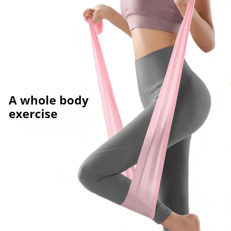 Yoga elastisches Band Fitness Damen Hüftheben Widerstandsband Herren Krafttraining Stretching Produkte Hilfsspannband