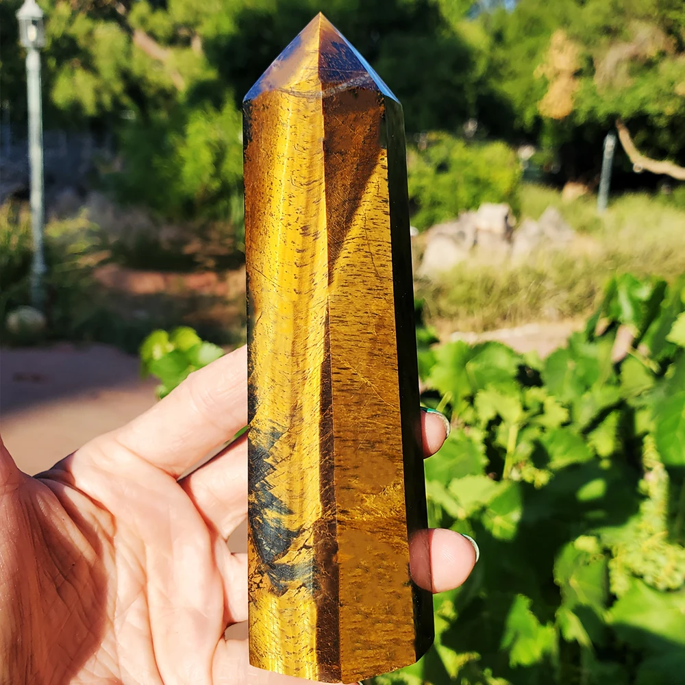 Большой размер тигровый глаз палочка натуральный рок башня обелиск лечебный кристалл домашний декор камень фэн-шуй орнамент для медитации 8-15 см Большой размер тигровый глаз палочка натуральный рок башня обелиск лечебный кристалл домашний декор камень фэн-шуй орнамент для медитации 8-15 см