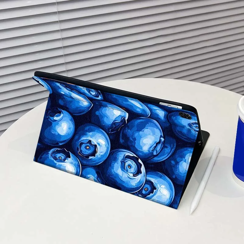 Art Blueberries Creative For MediaPad MatePad Air SE Pro M6 M5 M2 11.5 10.4 10.1 11 12.2 10.8 10.4 10.1 حافظة كمبيوتر لوحي