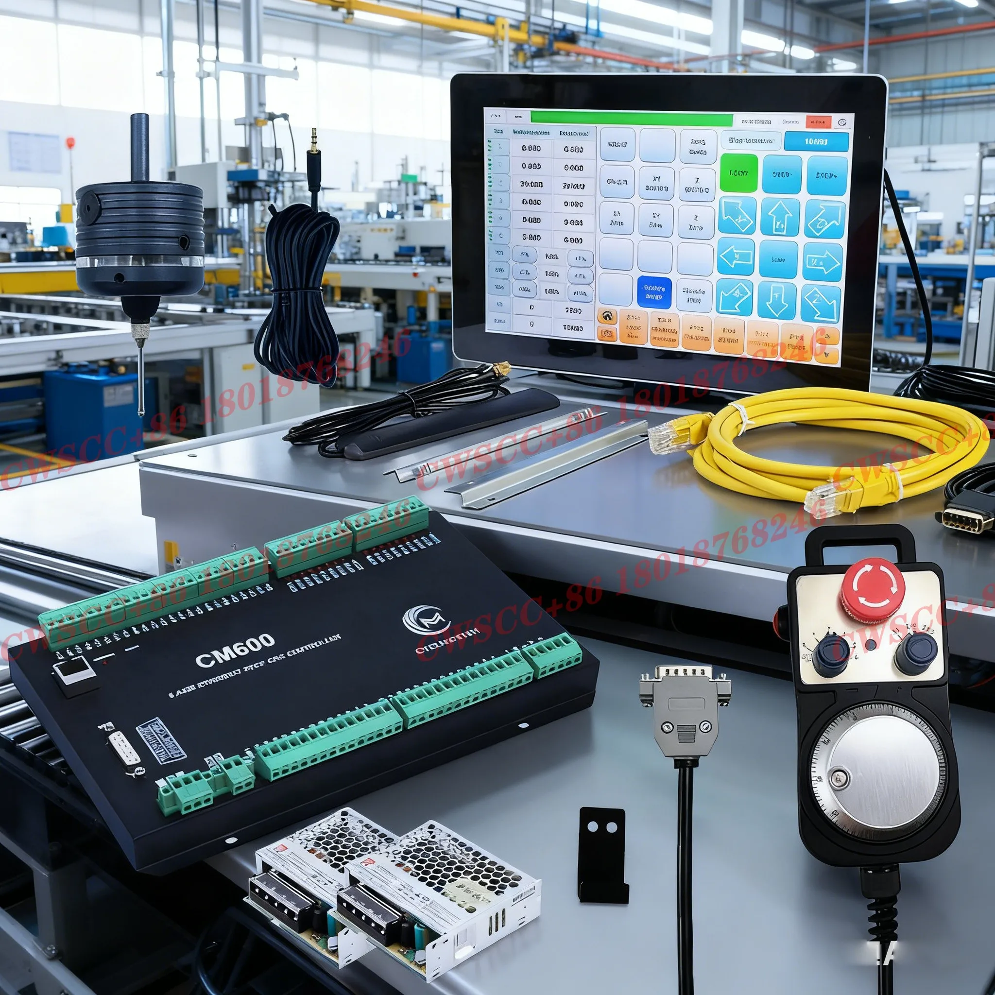 

The CM600 CNC engraving and milling machine supports a 6-axis offline motion control system and an RTCP automatic tool magazine.