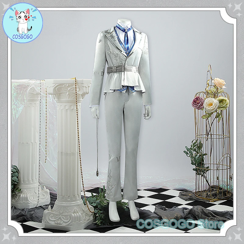 COSGOGO [Customized] Nijisanji Vtuber ChroNoiR 5th Anniversary Kanae Cosplay Costume Halloween Outfits Women New Suit Uniform