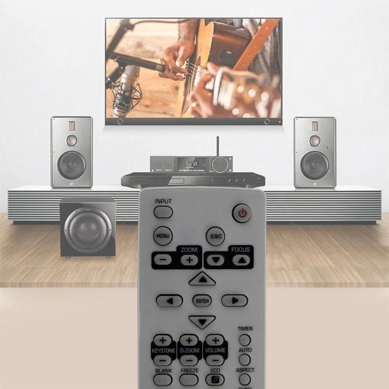 YT-130 Điều Khiển Từ Xa Cho XJ-A142 XJ-A147 XJ-A242 XJ-A247 XJ-A252 XJ-A257 XJ-M141 XJ-M146 Phụ Kiện Máy Chiếu