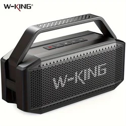W-KING D9-1 100W Peak 60W RMS Deep Bass Bluetooth Speaker, IPX6 Portable Waterproof Loud Bluetooth Speakers Wireless with Subwoofer