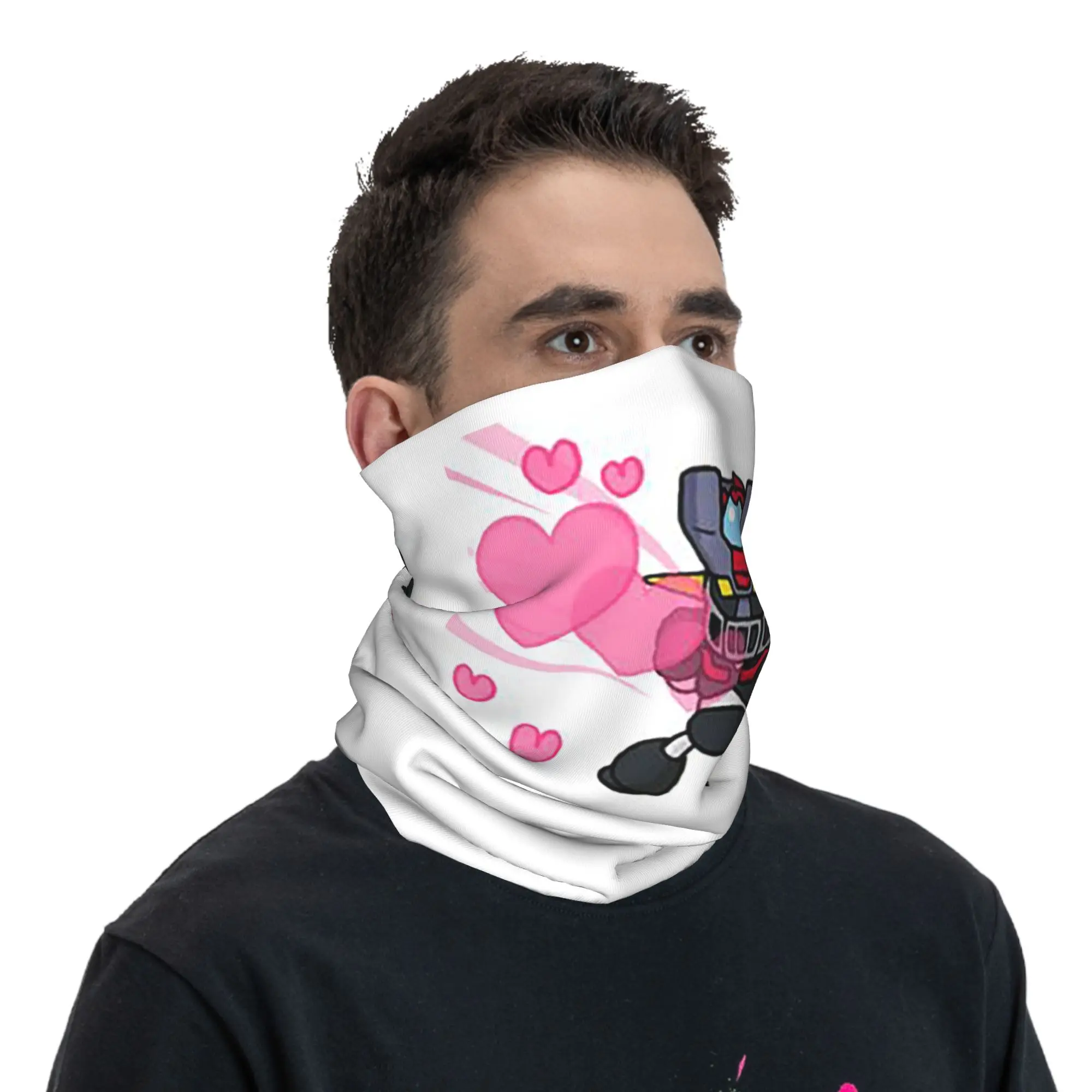 Grendizer Crossbody أكياس الصدر UFO روبوت Goldrake باندانا غطاء الرقبة المطبوعة وشاح سحري عقال المشي لمسافات طويلة الصيد للجنسين الكبار