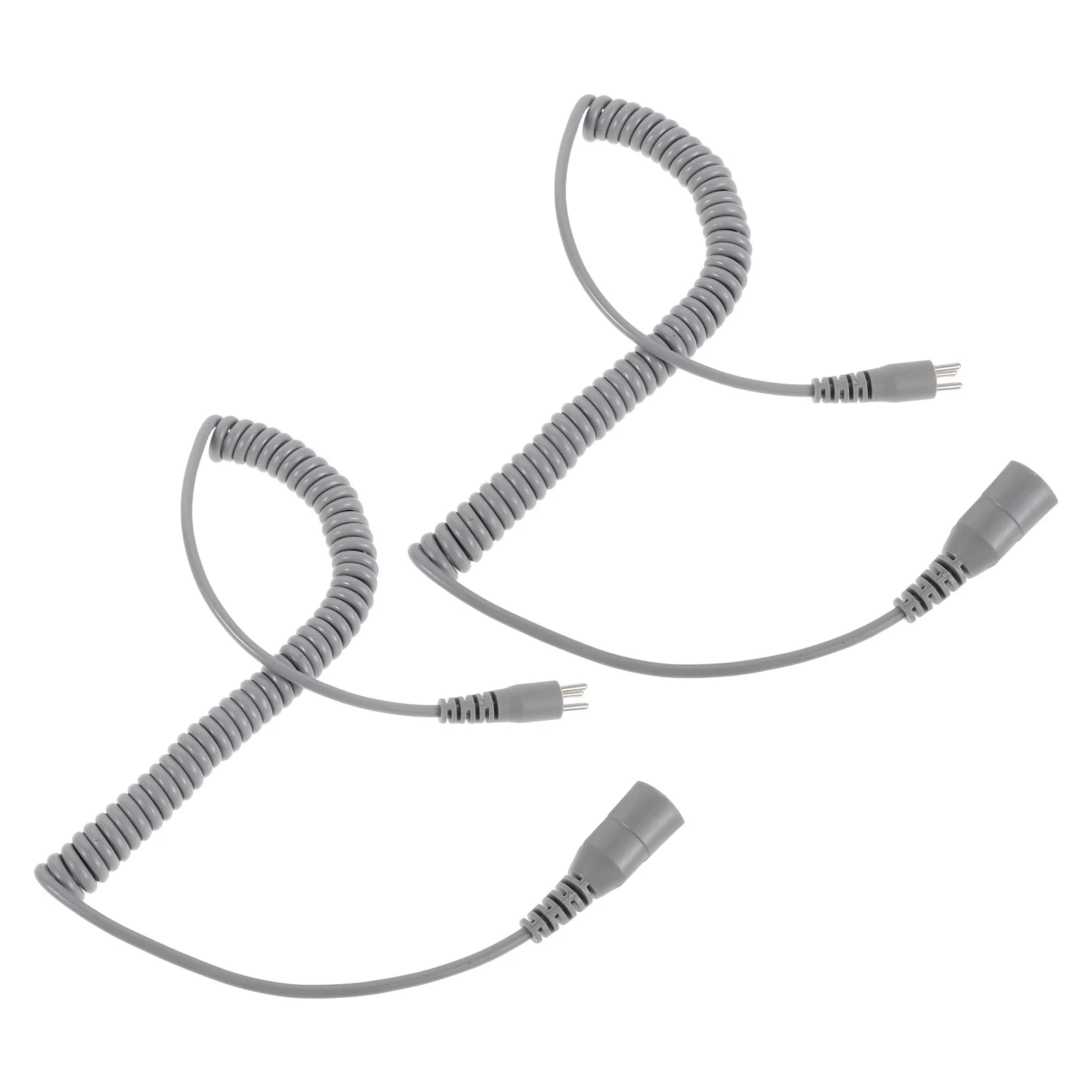 

2pcs Nail Drill Motor Cord Replacement High Speed 30000Rpm Reliable Power Connection For Electric Nail Drill Machine Parts Gray