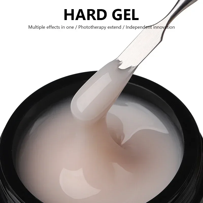 MSHARE 50 مللي TPO الحرة منخفضة الحرارة حليبي الظل الطبيعي الذاتي التسوية البناء هلام ل وصلات لإطالة الأظافر متوسطة سميكة منشئ الصلب UV