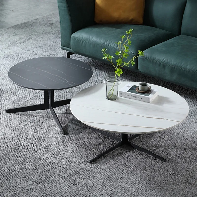 High quality nordic coffee table round modular combination tea  home furniture   modern style for living room