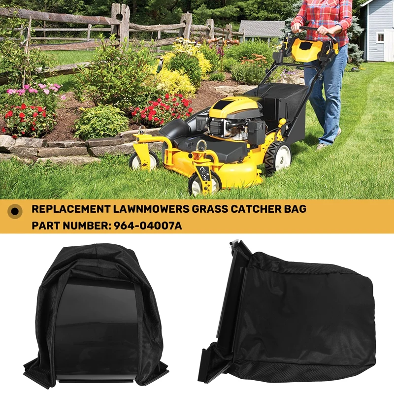 964-04007A Grass Bag, Compatible With For MTD 21Inch Lawn Mower (Without Catcher Frame)