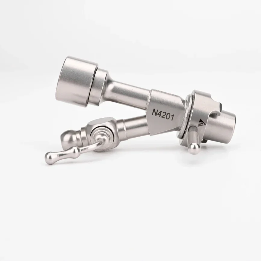 Ponte per endoscopio cistoscopio a canali singoli/doppio per urologia Adatto per endoscopio da 4 mm