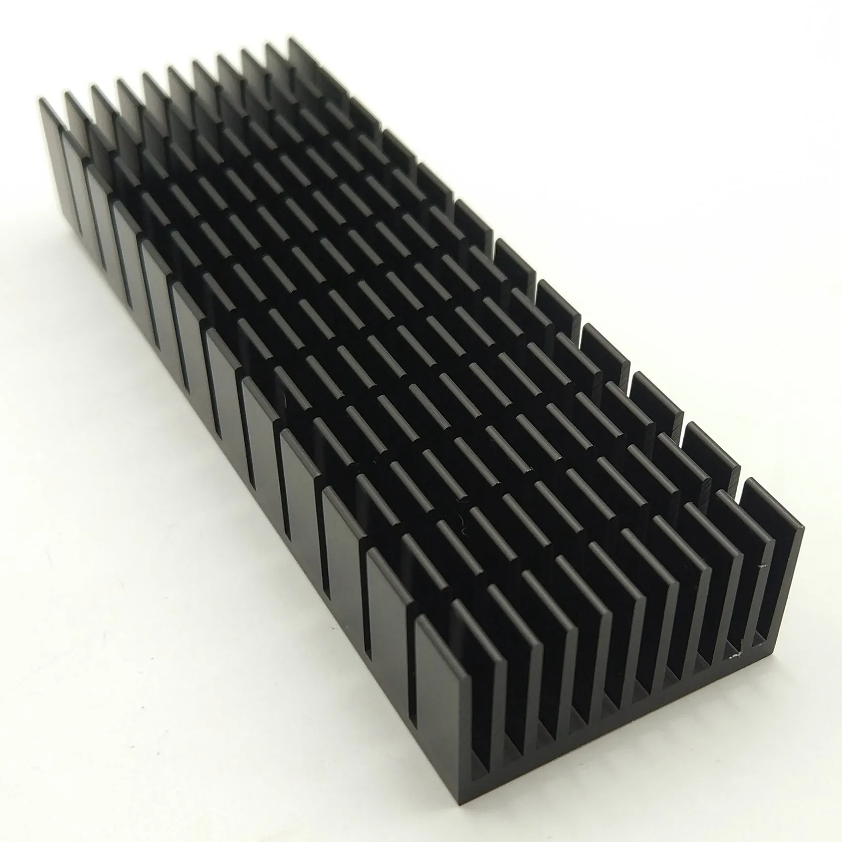 ชุดฮีทซิงค์2ชิ้น40มม. 120มม. X 40มม. x 20มม. แผงระบายความร้อนอลูมิเนียมเย็นสำหรับระบายความร้อน LED โมดูลความร้อน Peltier