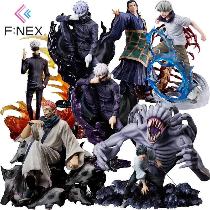 

In Stock Genuine Original F:NEX Geto Suguru Gojo Satoru Inumaki Toge Itadori Yuji Okkotsu Yuta Jujutsu Kaisen Anime Figure Dolls