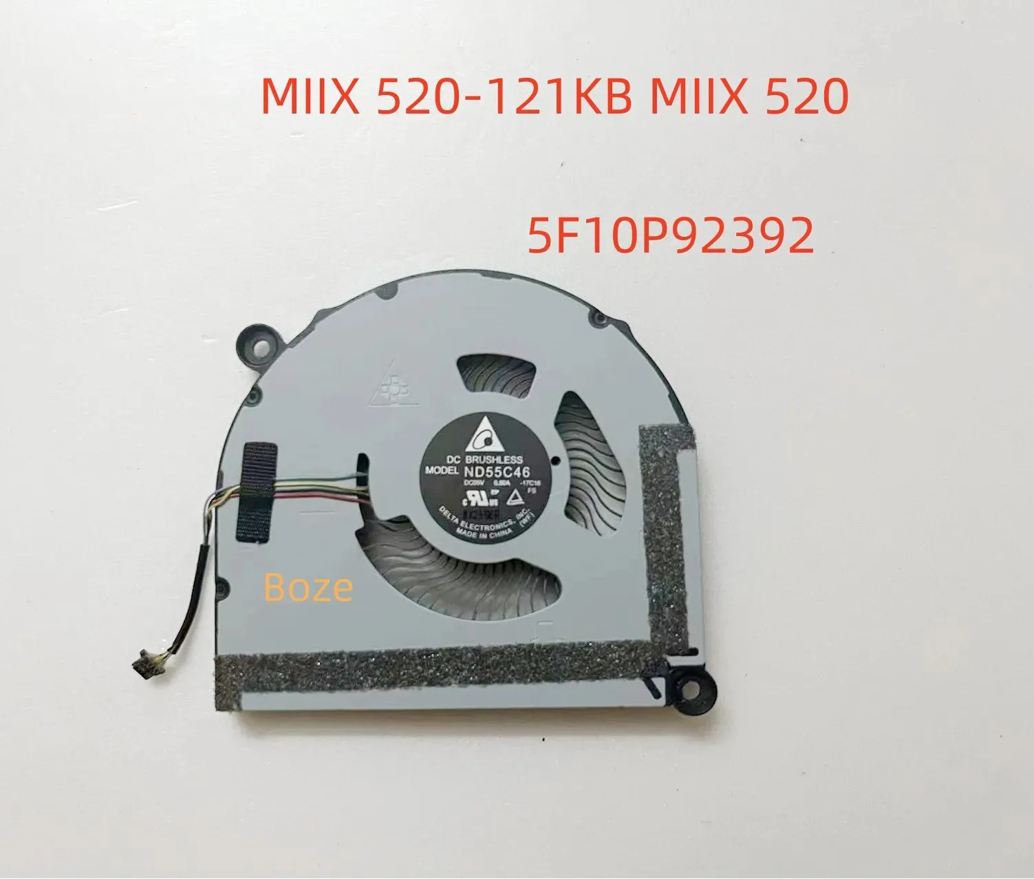 Original CPU COOLING FAN For Lenovo MIIX 520-121KB MIIX 520