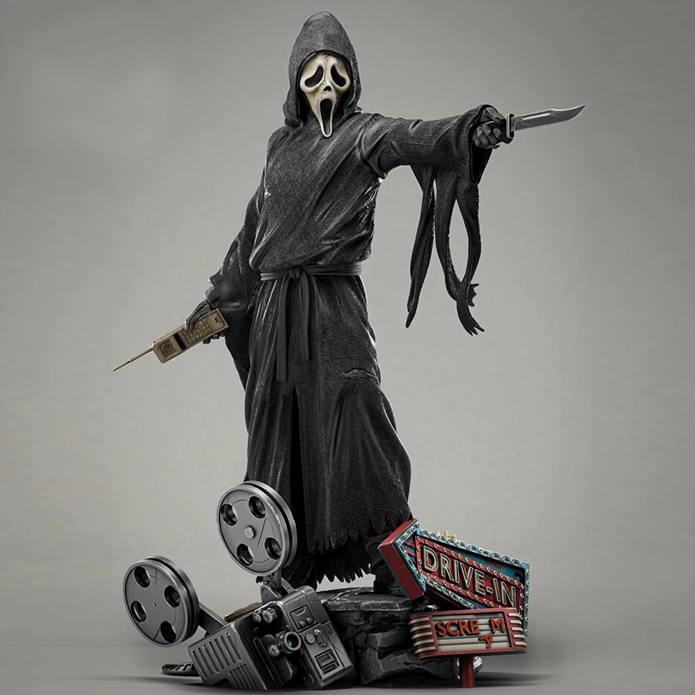 

1:16 High-Detail Shade Grimveil Anime Figures | 3D Resin Miniature | Unpainted Death-Mask Assassin Model Kit (A1146)