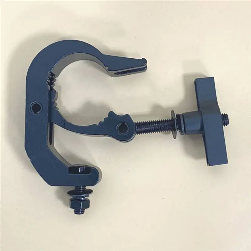 ABZL Aluminum Alloy Heavy Duty For Stage Clamp 40-52Mm Truss Tube With G Hooks, 200KG Load Capacity For Stage Lighting DJ Equipm