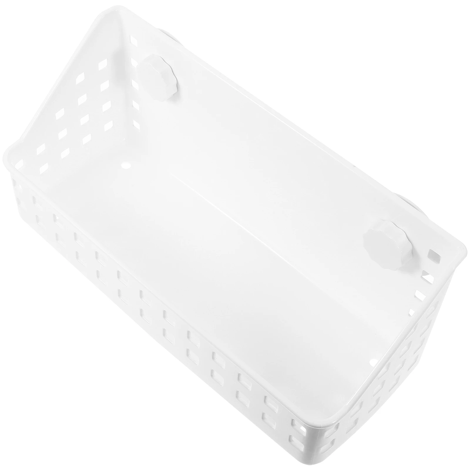 

Plastic Rabbit Feeder Bunny Food Dispenser Guinea Pig Hay Container Movable Stable Suction Cups Space Saving Easy Assembly