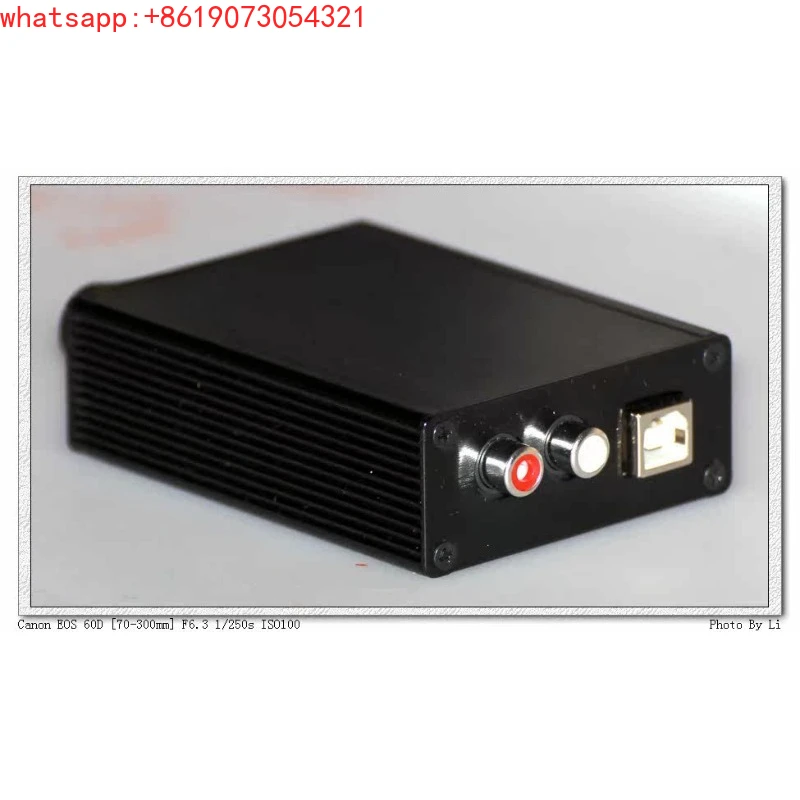 L1305Lite USB sound card, decoding, earphone amplifier integrated machine PCM2706 + TDA1305