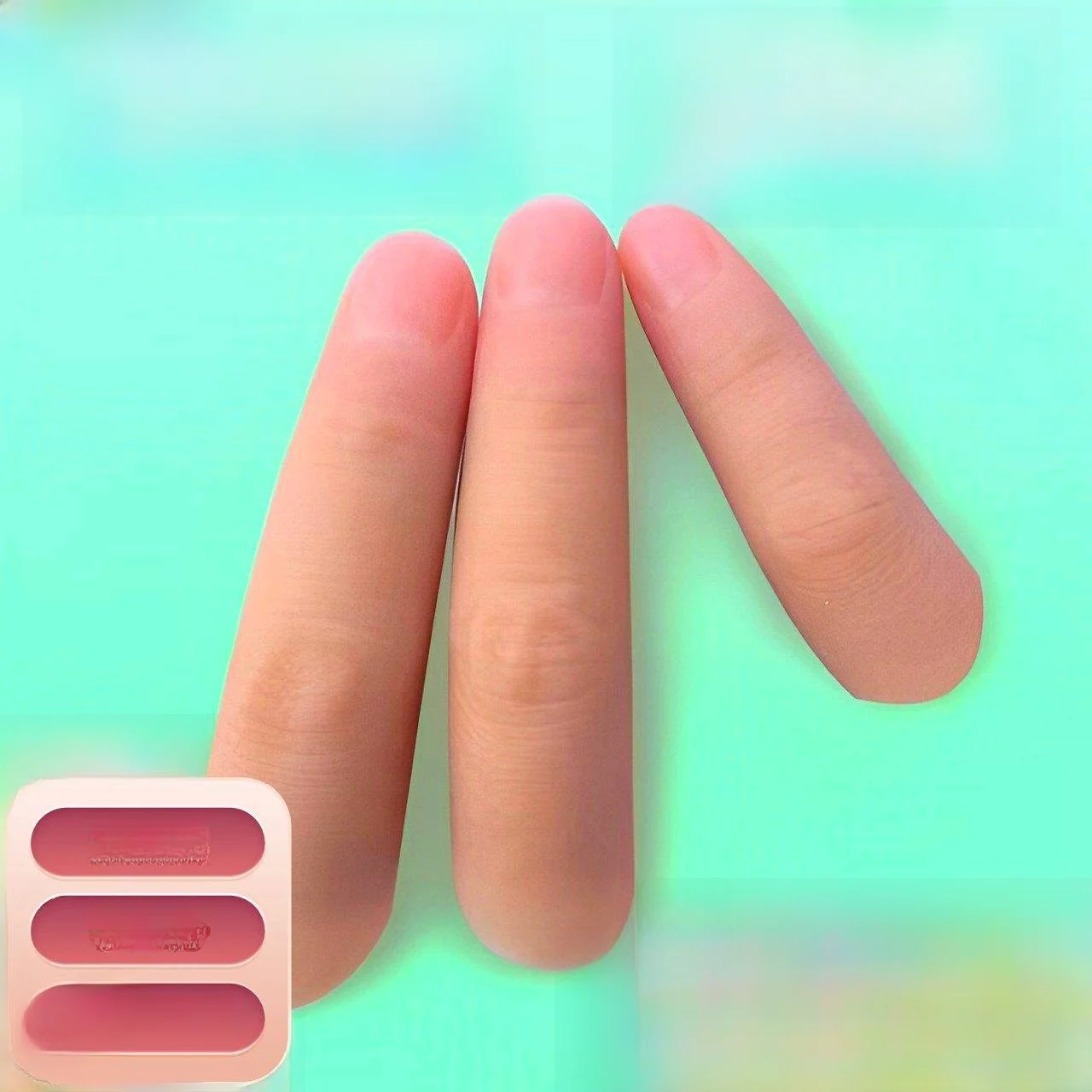 Silicone Finger Prosthetic Thumb Protective Cover for Disabled People Missing Finger Examination Special Use Hand Protection