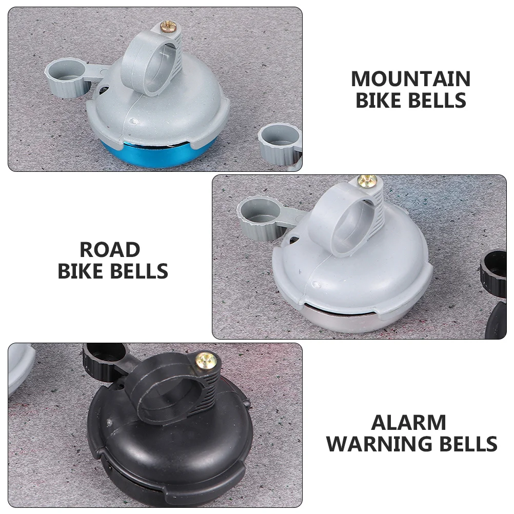 

4pcs Thickened Bike Bells Road Right Handlebar Loud Horns Aluminum Alloy Bicycle Bell Replacement For Mountain