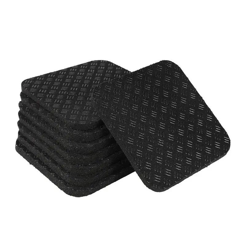 

Коврик для беговой дорожки AEF6-8Pcs, нескользящий силиконовый коврик для тренировок с шумопоглощением, аксессуары для спортзала