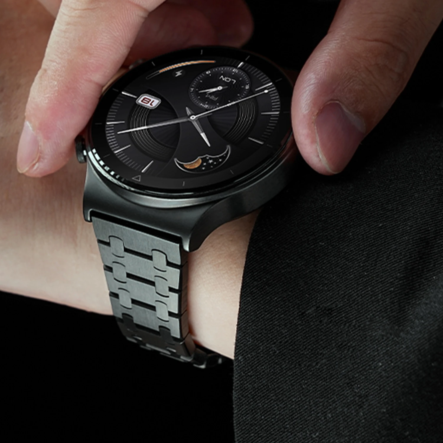 Stainless Steel Strap For HUAWEI Gt3 Pro 46mm GT2 GT4 46mm 4Pro Metal Watchband For HUAWEI WATCH Ultimate Bracelet Accessories