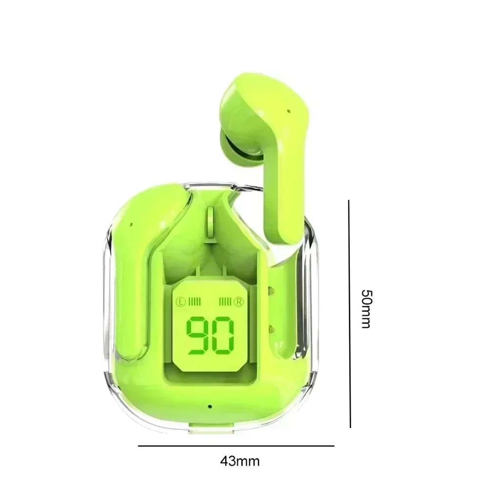 T2 Wireless Mini Earbuds LED Power Digital Display TWS Wireless Headset Stereo Sound Bluetooth Headphones 5.3 for Xiaomi huawei