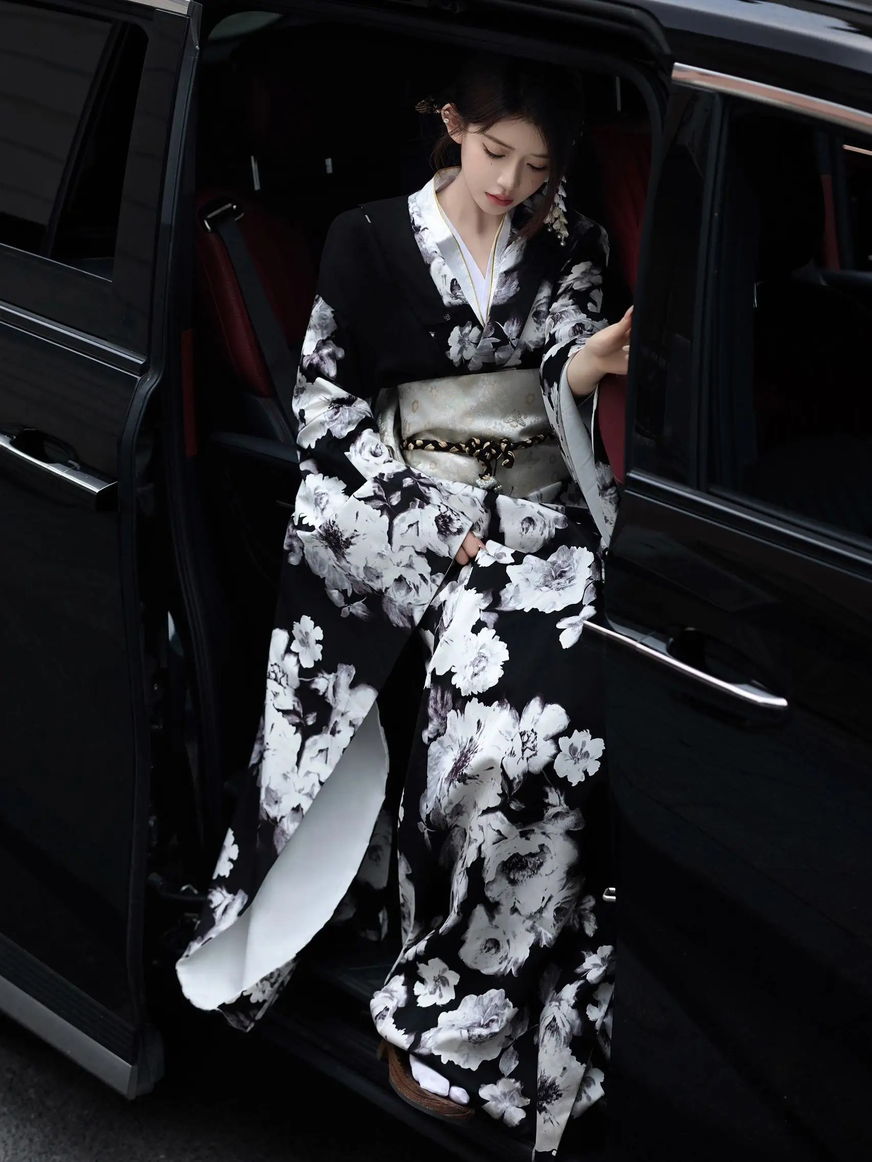 وصول جديد كيمونو بلا عصابة الأمير التقليدية التصوير الفوتوغرافي باتوبي الإلهي فتاة التصوير تحسين الملابس اليابانية Sle