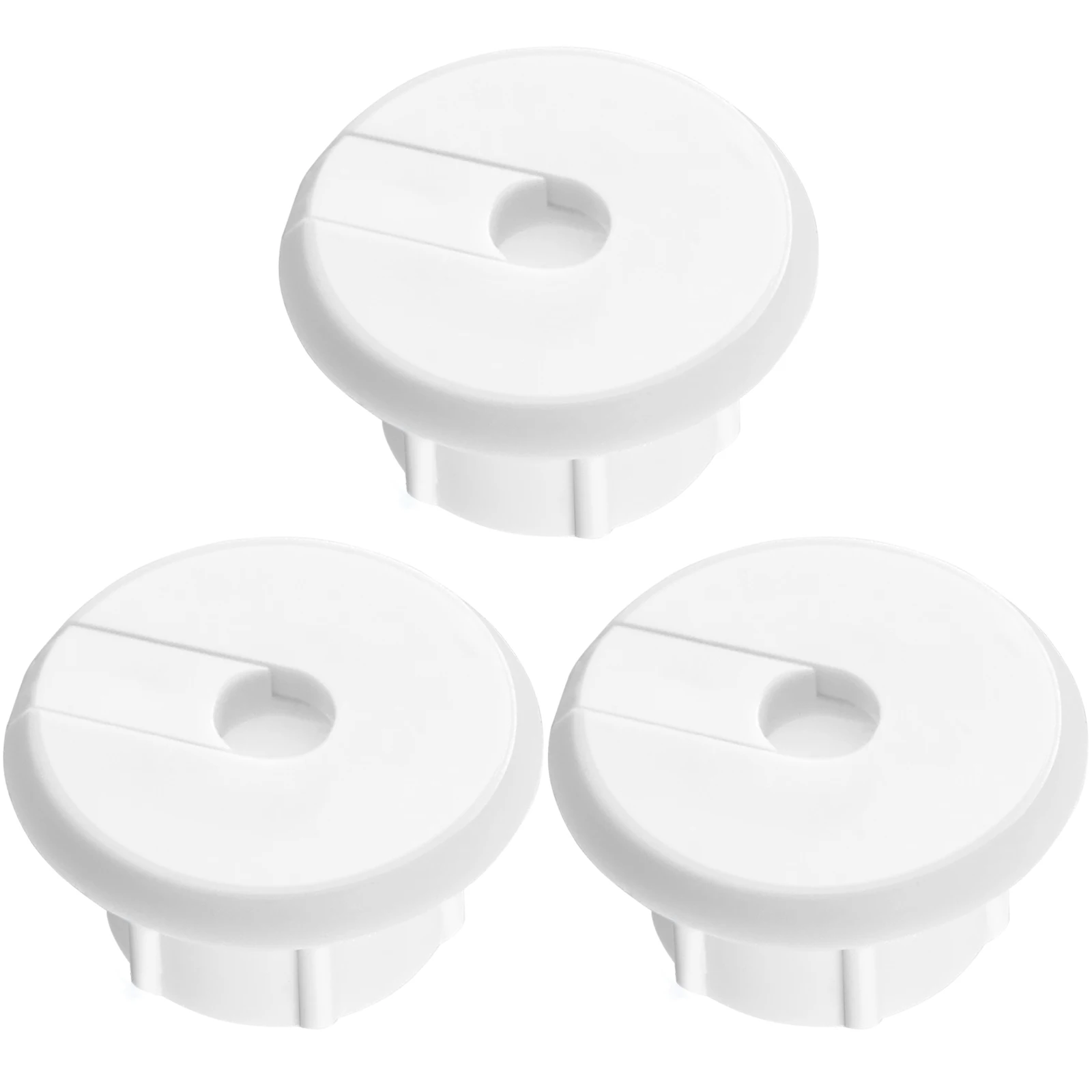 3Pcs Wall Bushing for Ethernet Cable Plastic Through Cable Bushings 0.7cm Reusable Wall Hole Cable Feed Through Bushing Cable