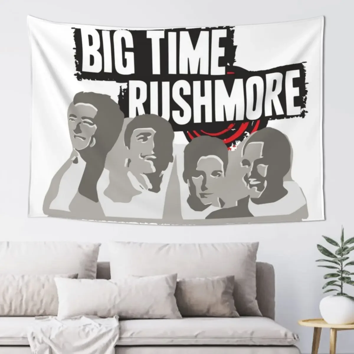 Big Time Rushmore Tapestry Wall Carpet Decorative Wall Murals Decoration For Rooms Tapestry