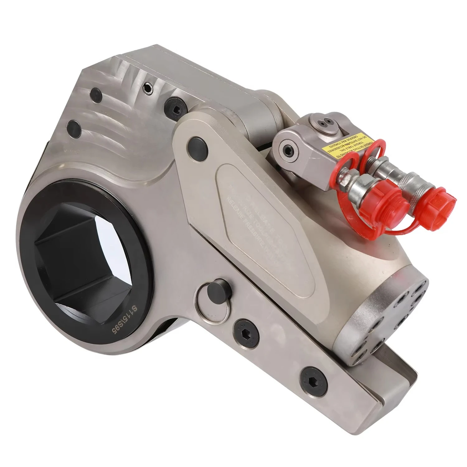 Professional Alloy Hollow Hexagon Cassette Box Hydraulic Torque Wrench Set Narrow Space Nut Removal