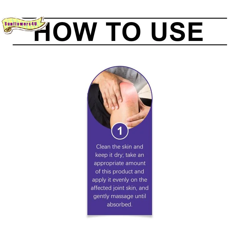 Mobility Support Joint Gel Fast Penetration Nourishing Formula Mild Pain Alleviation Daily Use For Adults